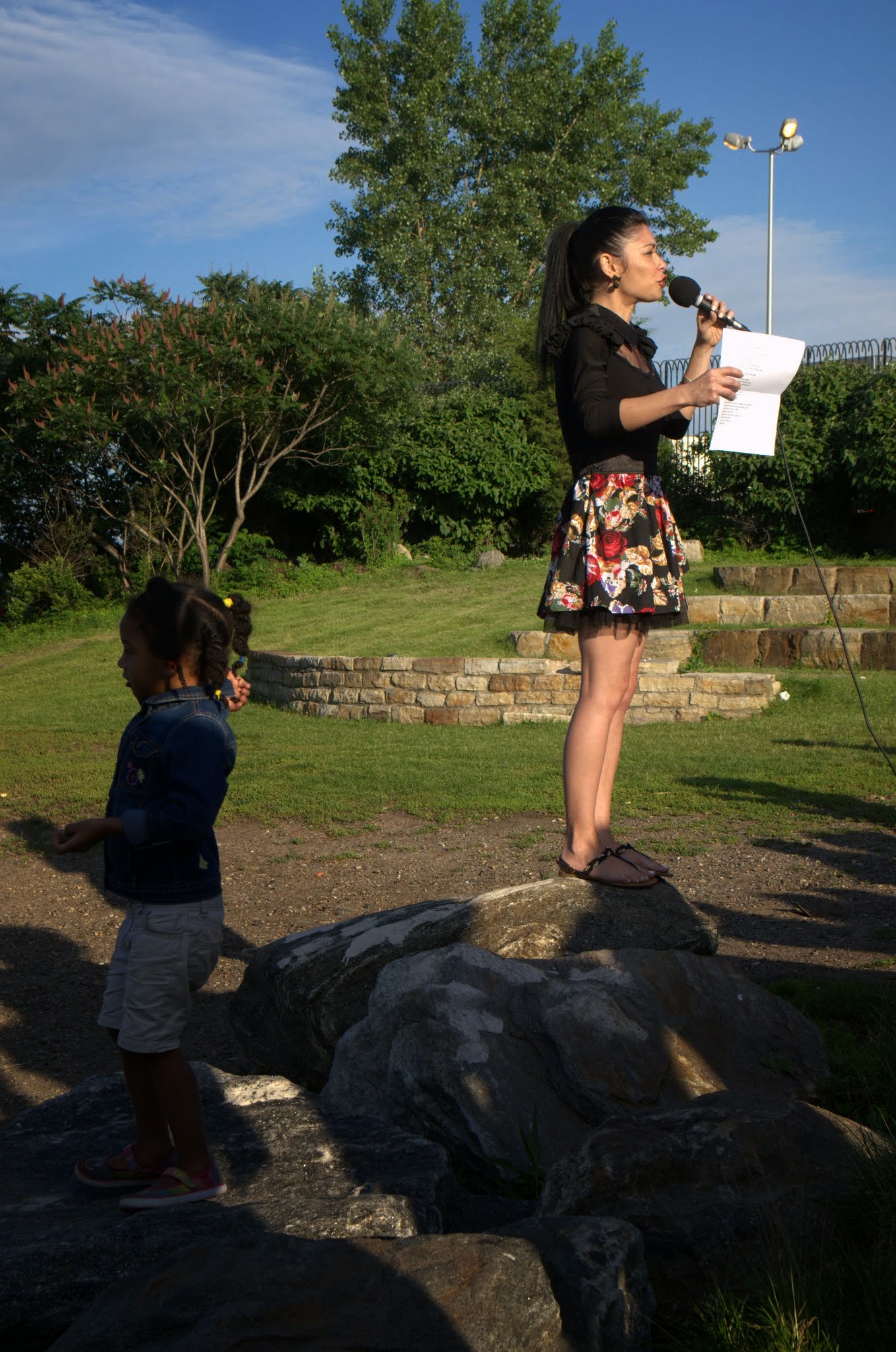 La Bruja at the Bronx River La Bruja at the Bronx River